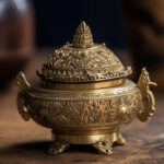 Antique Domed Lid